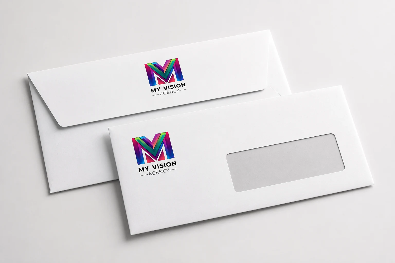 Bedruckte Briefumschläge von My Vision Agency
